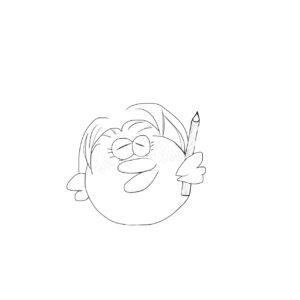 著者のイメージイラスト