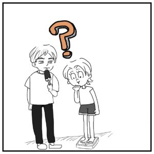 夫婦漫画のイラスト